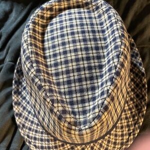 Plaid Fedora Hat